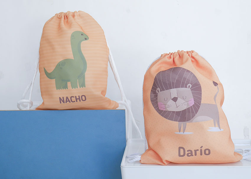 mochilas saco personalizadas