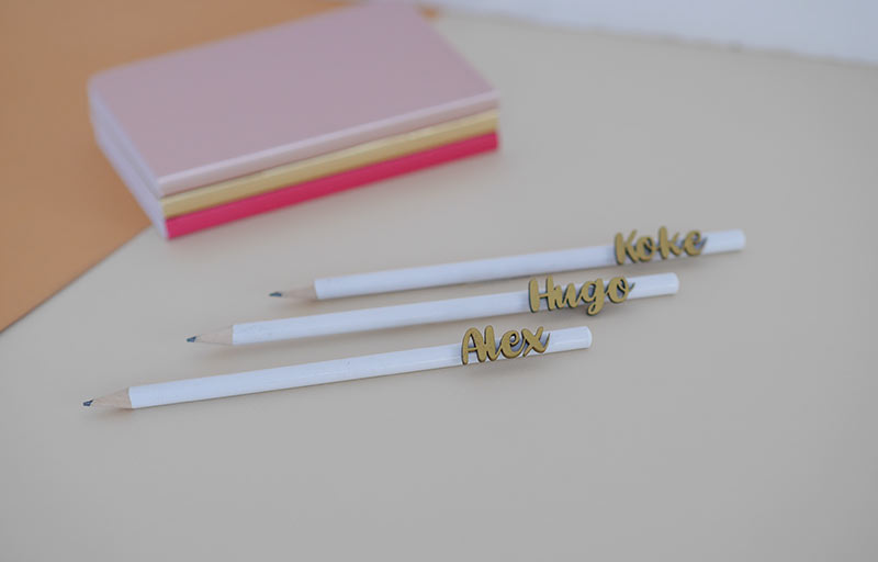 lápices personalizados