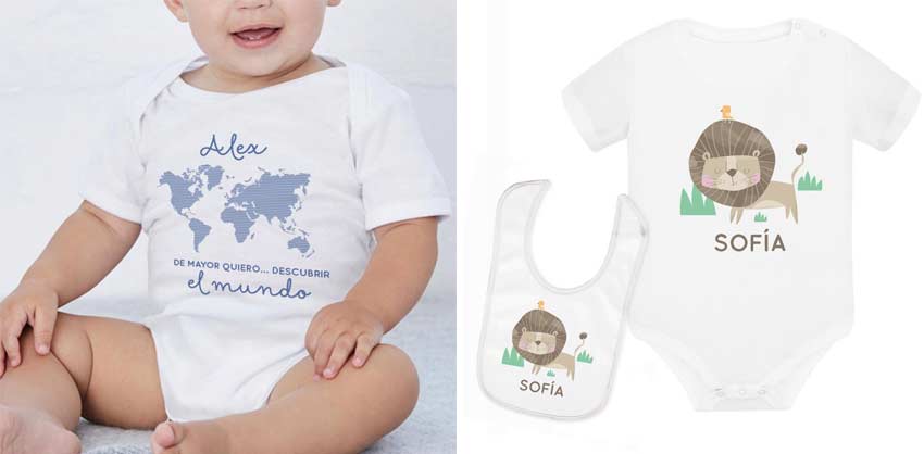 bodys bebé personalizados
