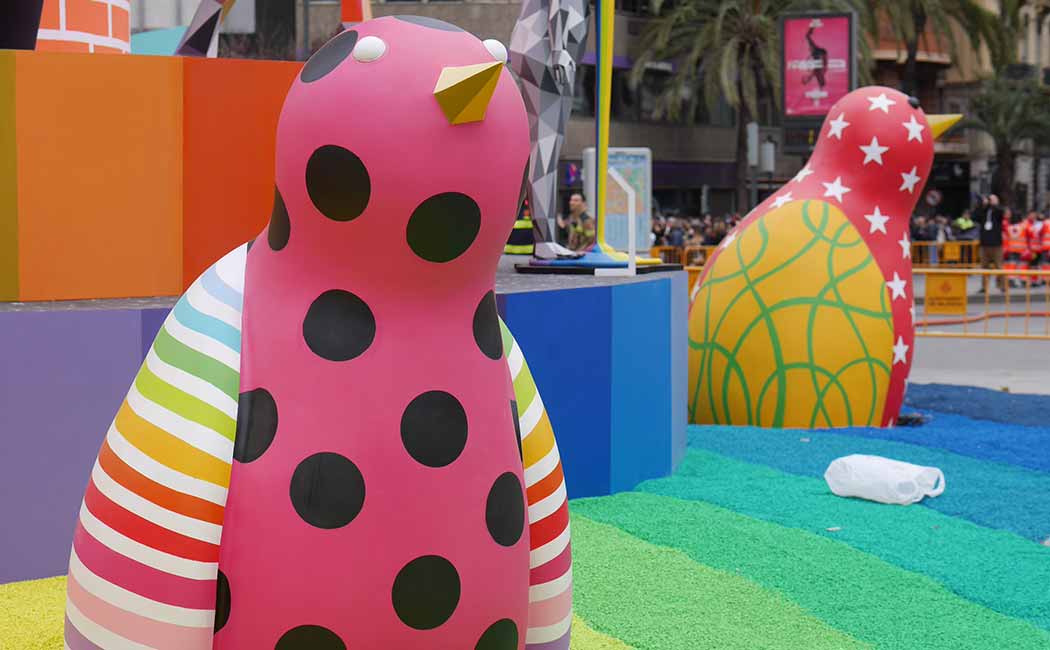 Fallas de Valencia Okuda San Miguel