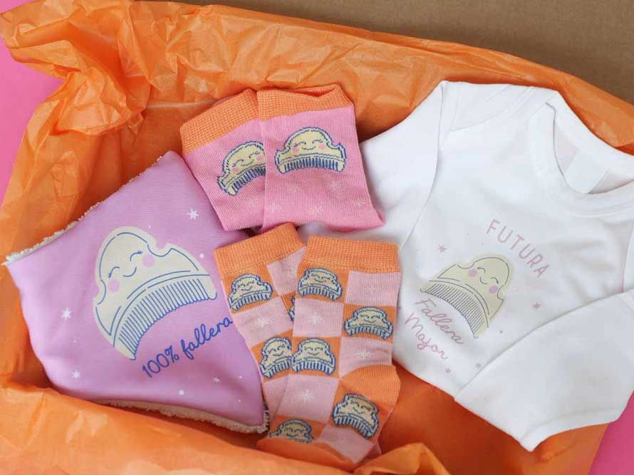 Regalos para bebé fallero personalizados