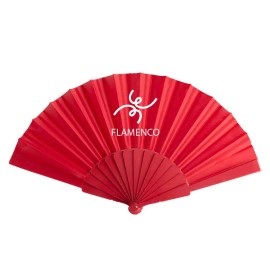 abanico rojo