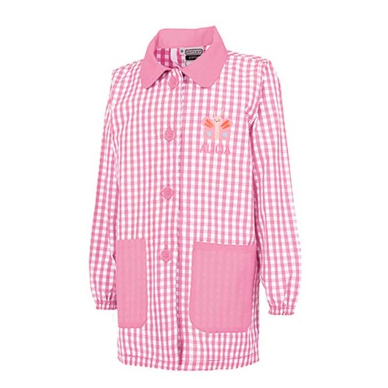babi escolar cuadros rosa personalizado