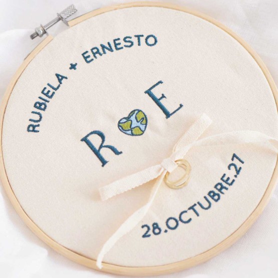 bastidor mundo personalizado