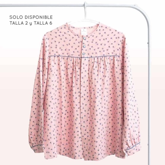 Blus&oacute;n fallero flores