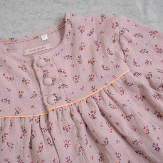 Blus&oacute;n beb&eacute; flores