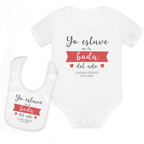 body bebe boda personalizado