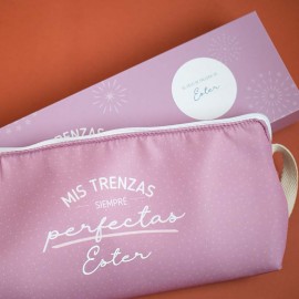 Bolsa+caja de trenzas fallera