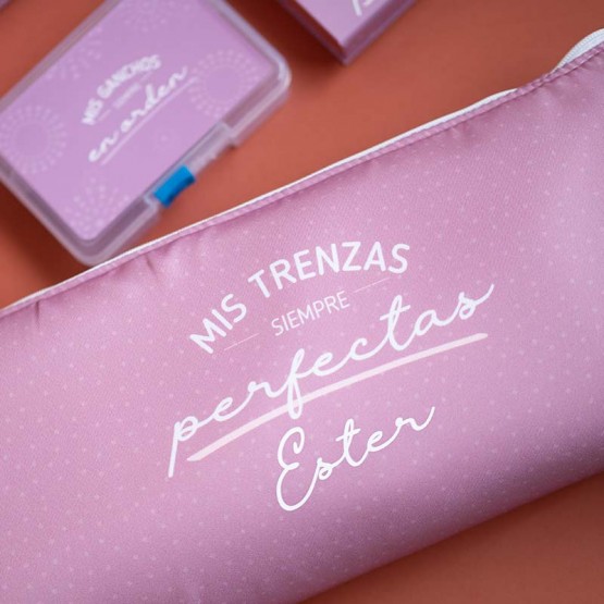 bolsa trenzas personalizada