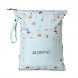 bolsa ropa humeda 3 cerditos personalizada