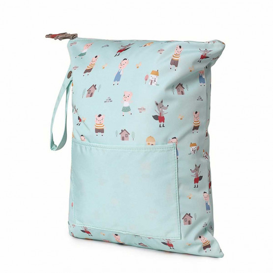 lateral bolsa impermeable 3 cerditos