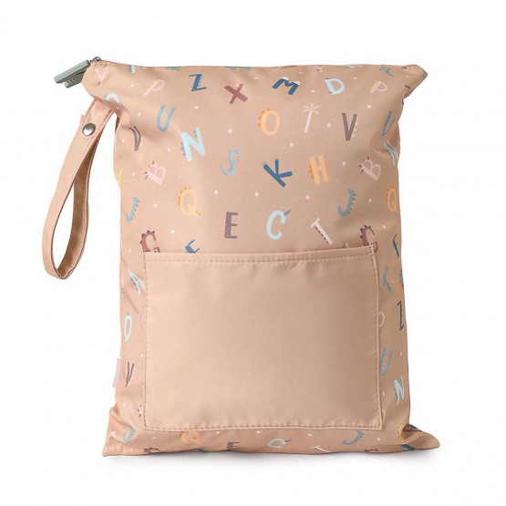 bolsa impermeable letras