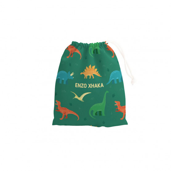 Bolsa merienda dinosaurio