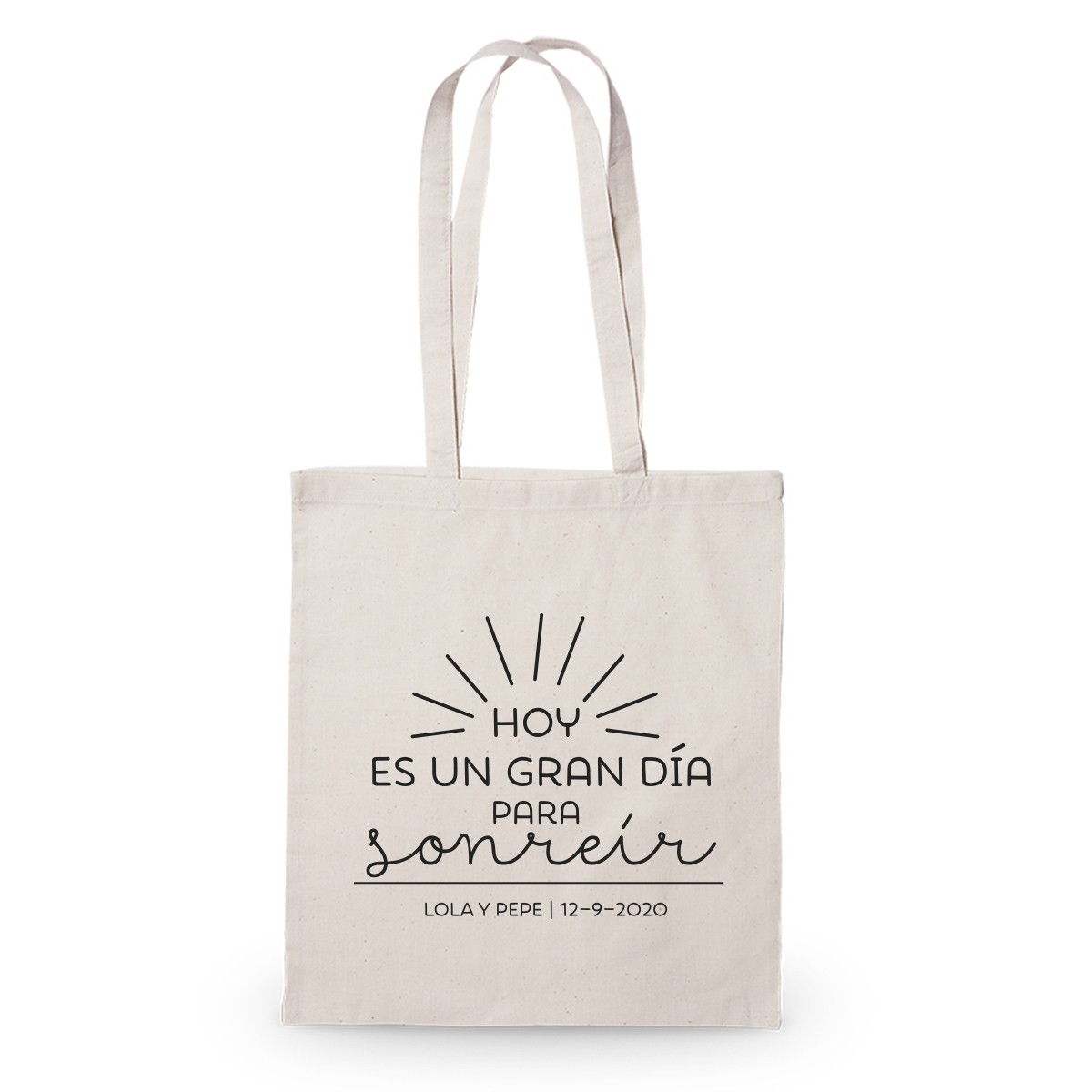 🥇 Bolsa de tela personalizadas para invitados - Originales