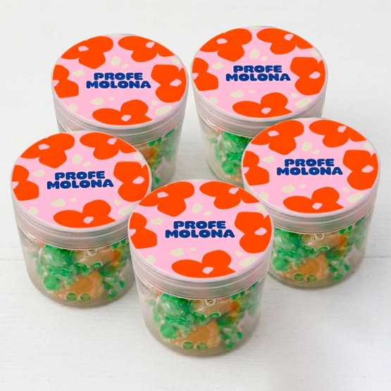 bote de chuches para profes