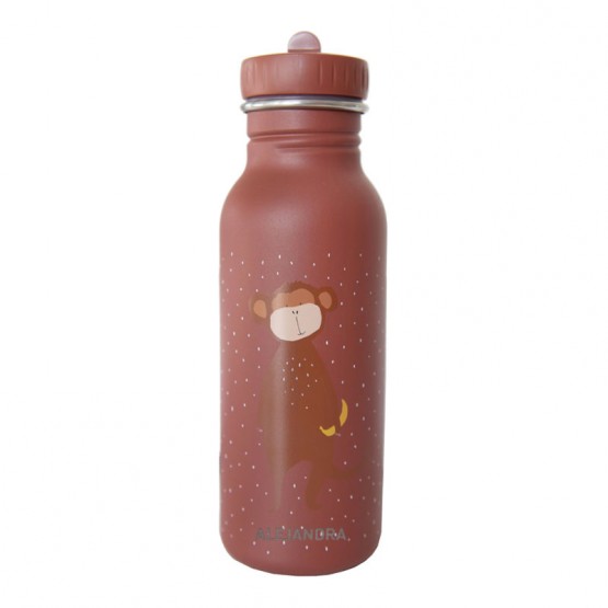botella de acero trixie mono