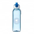 Botella azul pop-up