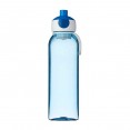 Botella azul pop-up