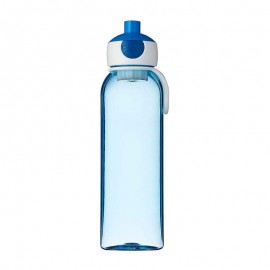 Botella azul pop-up