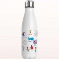 Botella con dibujos infantiles