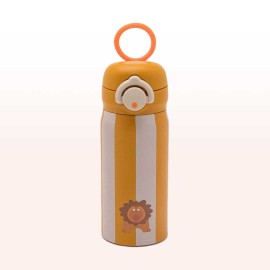 botella sin pajita leon