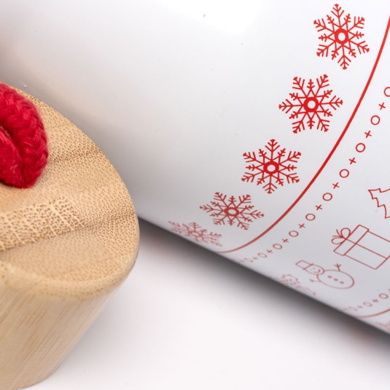 bidon para el agua navidad