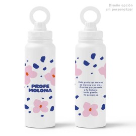 Botella para profes molona