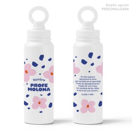 Botella para profe molona personalizada
