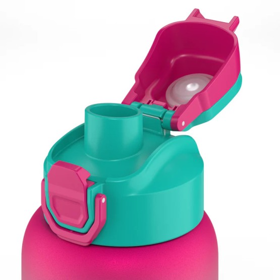 botella sin pajita
