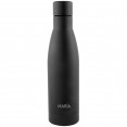 botella negra aluminio personalizada
