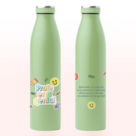 botella profe genial