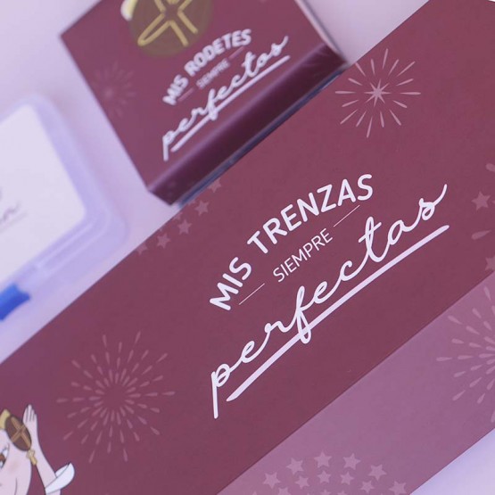 Caja trenzas fallera