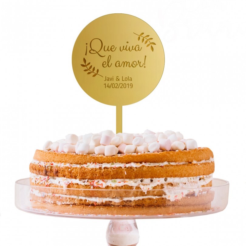 🥇 Cake toppers personalizado | Para tartas