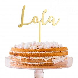 Cake topper nombre