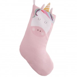 calcetín Navidad unicornio