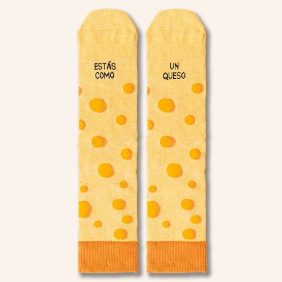 calcetines estás como un queso