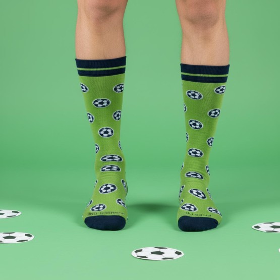 calcetines verdes futbol