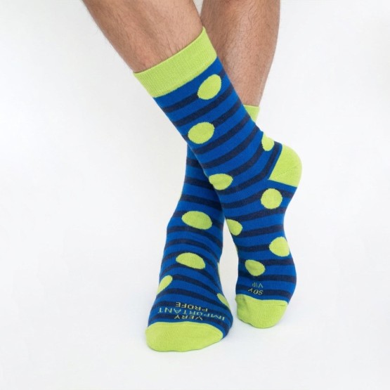 Calcetines con lunares para profesores 