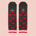 Calcetines "Te quiero con todo"