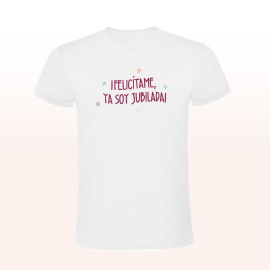 camiseta jubilada