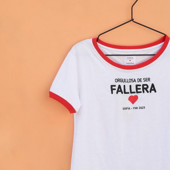 camiseta fallera personalizada