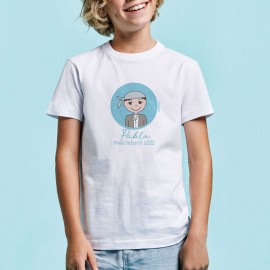 camiseta presidente infantil personalizado