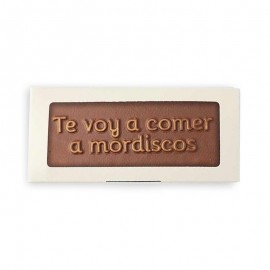 chocolate "Te voy a comer a mordiscos "