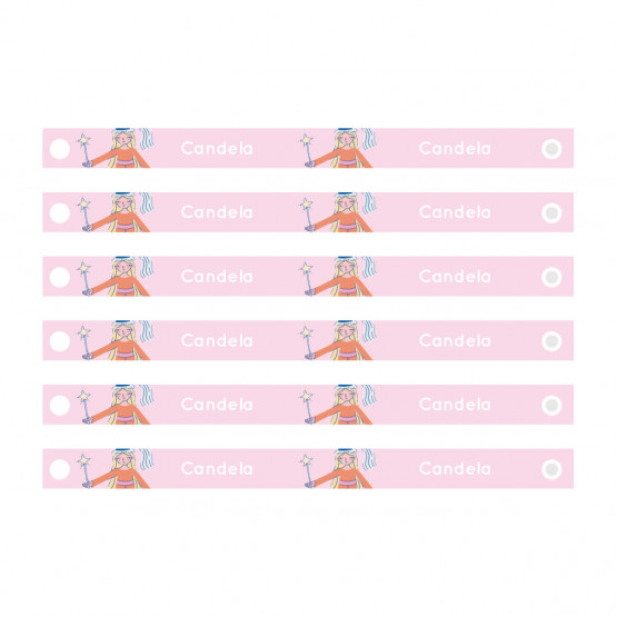 cintas para colgar ropa princesas