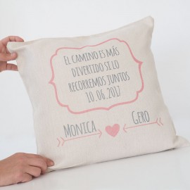 cojin regalo novios