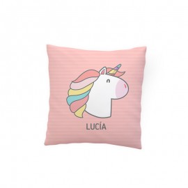 cojin unicornio personalizado