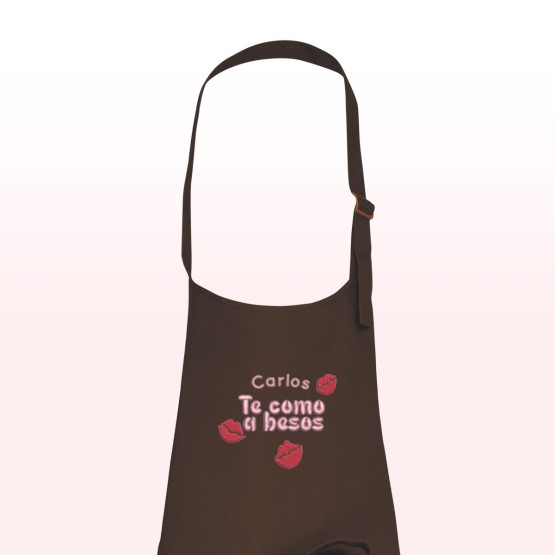 delantal te como a besos