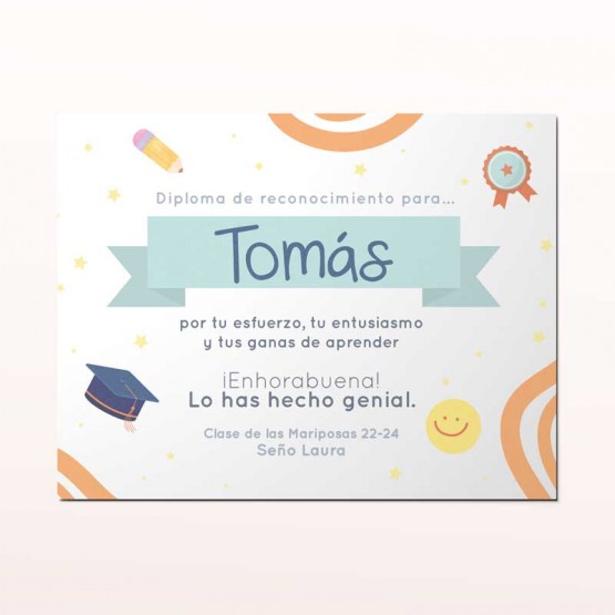 Diploma infantil