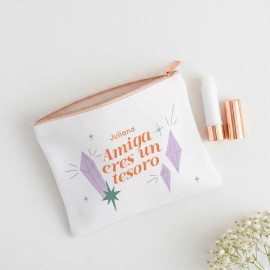 Estuche "Amiga eres un tesoro"