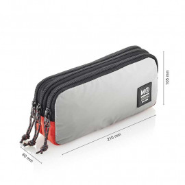 estuche 3 compartimentos